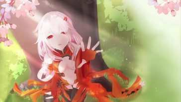 《罪恶王冠》动漫女孩哭泣动态壁纸