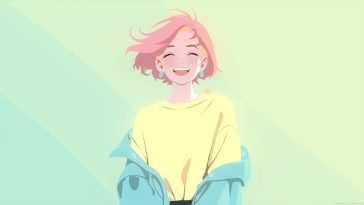洛菲夏季动漫女孩动态壁纸