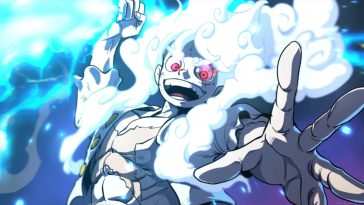 Luffy Gear 5动态壁纸：闪电连体式