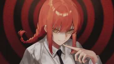 Makima控制恶魔电锯人动态壁纸