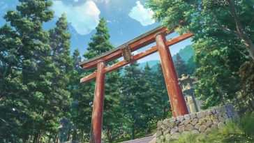 《你的名字》鸟居门动态壁纸