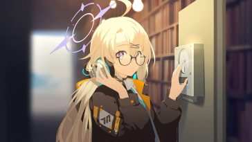 天使女孩动态壁纸·蓝色档案