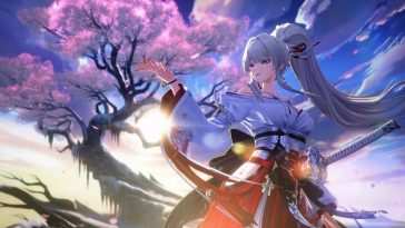 樱花动态壁纸：花海日出美如画