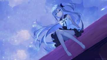 动漫女孩星径动态壁纸