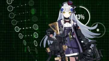 HK416女童前线动态壁纸