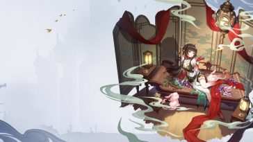 高清动态壁纸：动漫女孩星空雨夜
