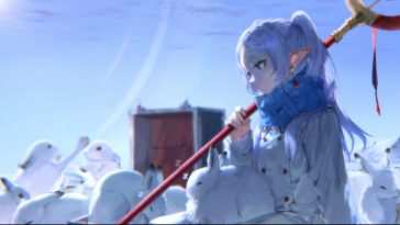 弗里伦与雪兔动态壁纸