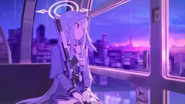 蓝色档案空中电车动态壁纸