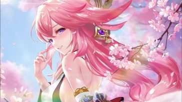 樱花动漫女孩动态壁纸