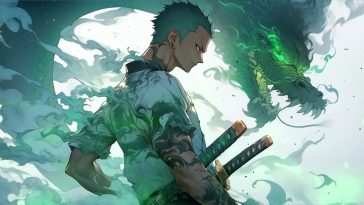 佐罗龙纹身动态壁纸
