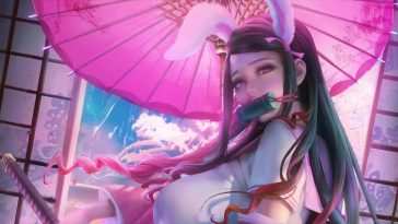 细子兔武士木梅之屋 动态壁纸