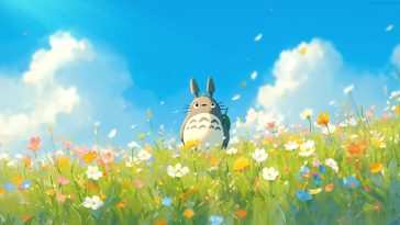 花田龙猫动态壁纸