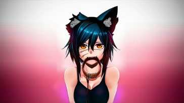 动漫猫女动态壁纸