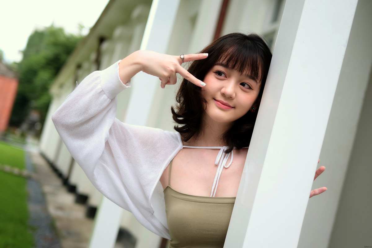 清新校园女生