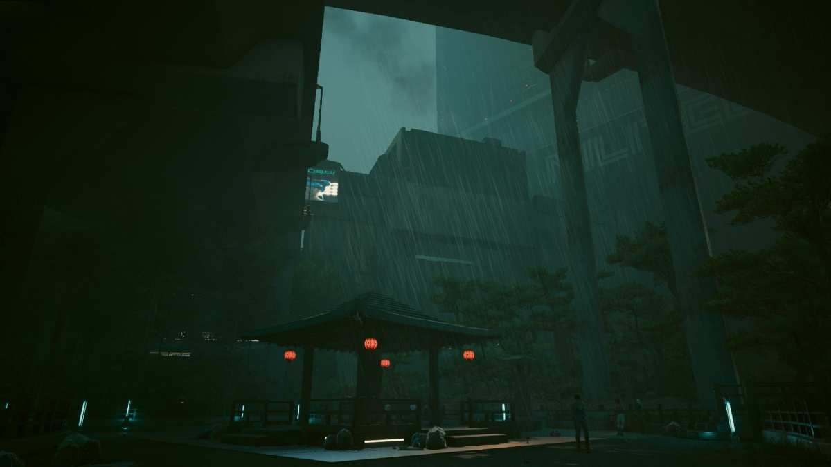 赛博朋克雨夜