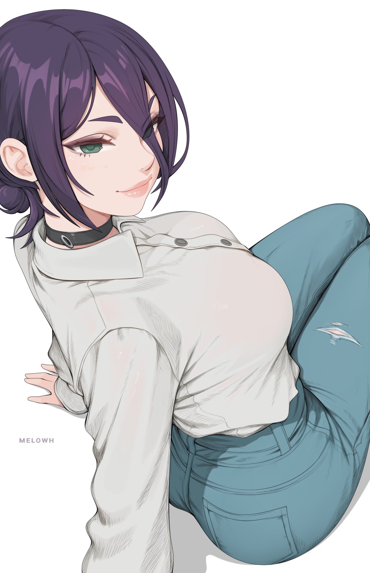 紫发少女动漫壁纸