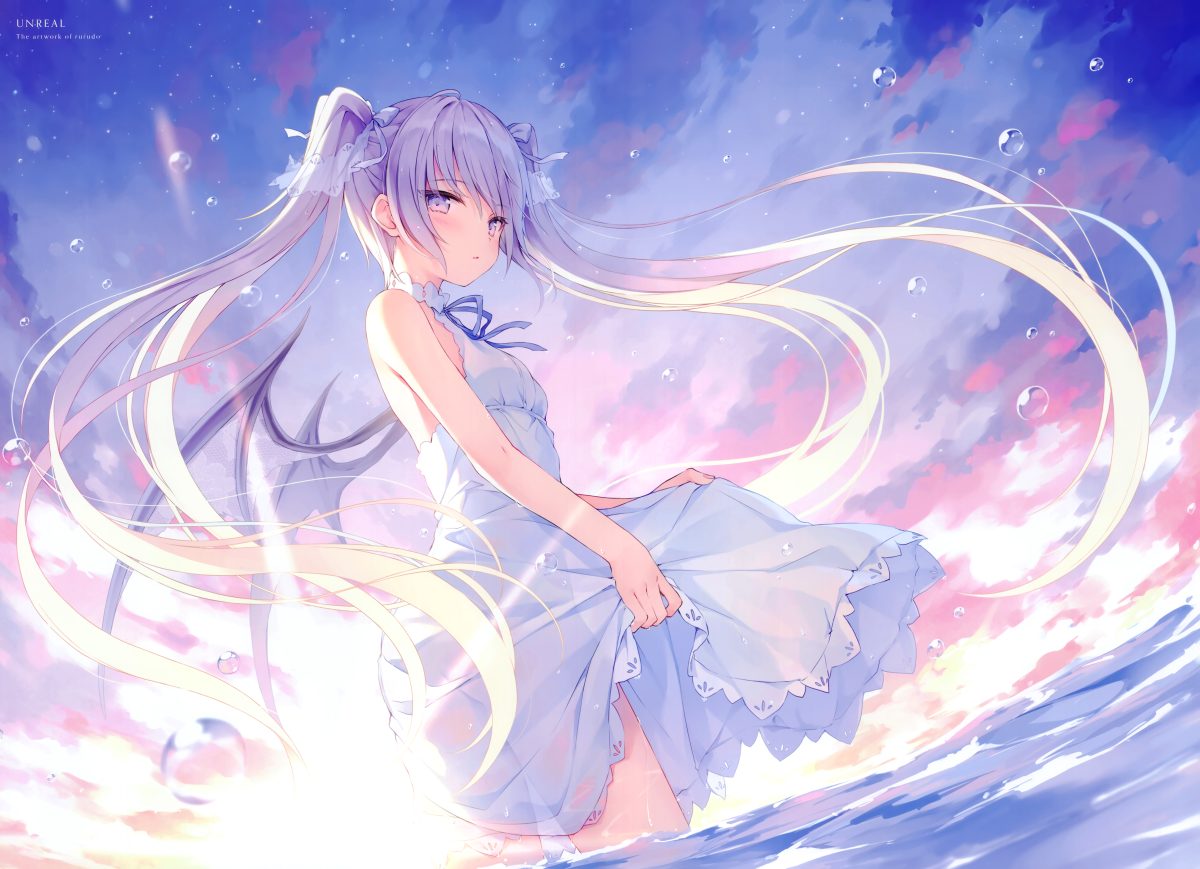 紫发少女