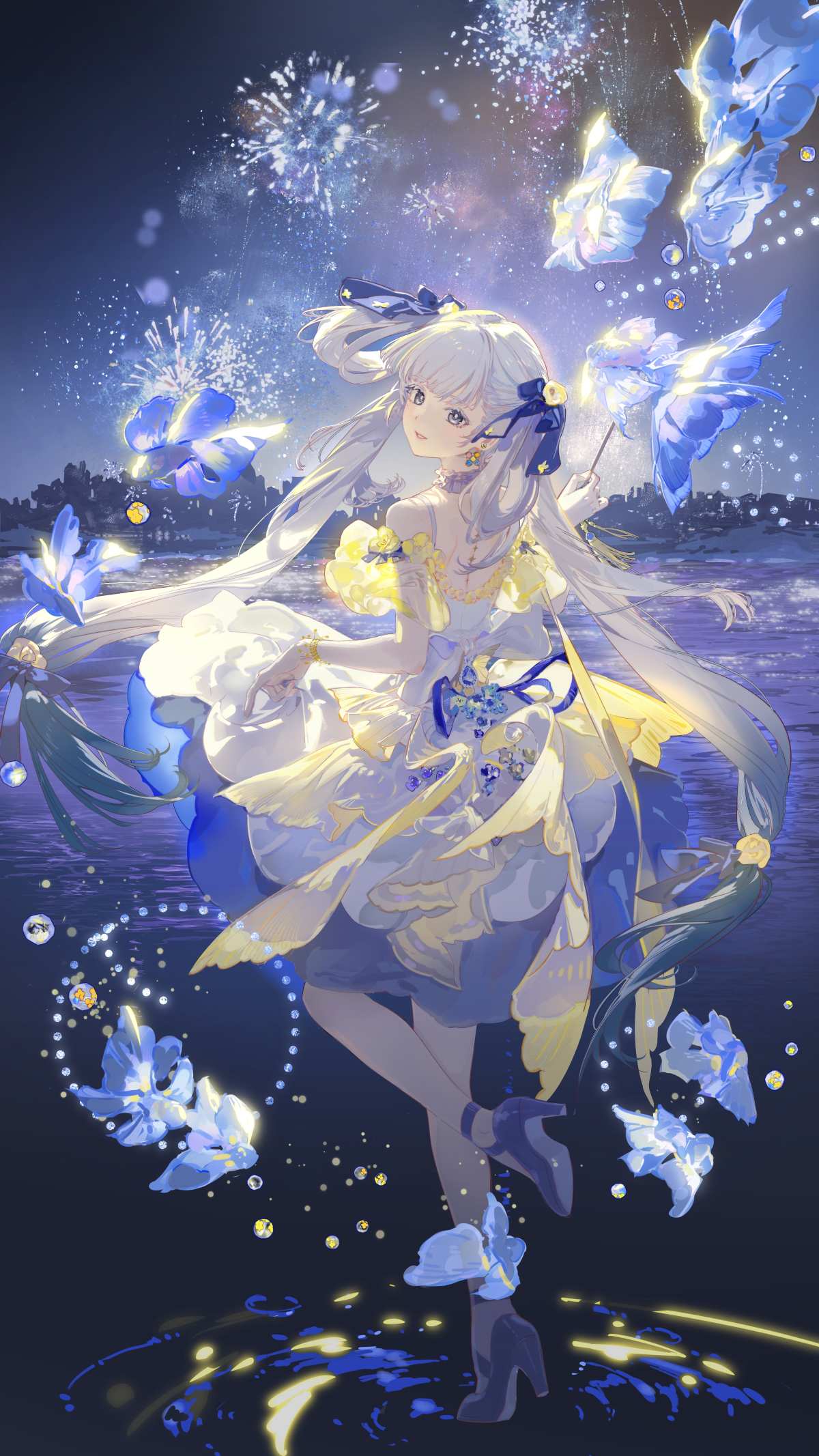 夜空下的梦幻女孩