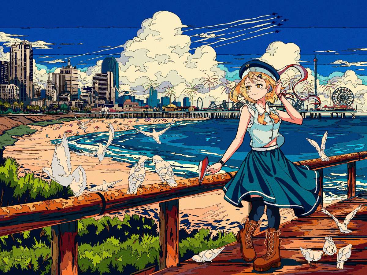 海滨少女