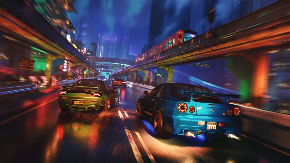 霓虹赛车之夜
