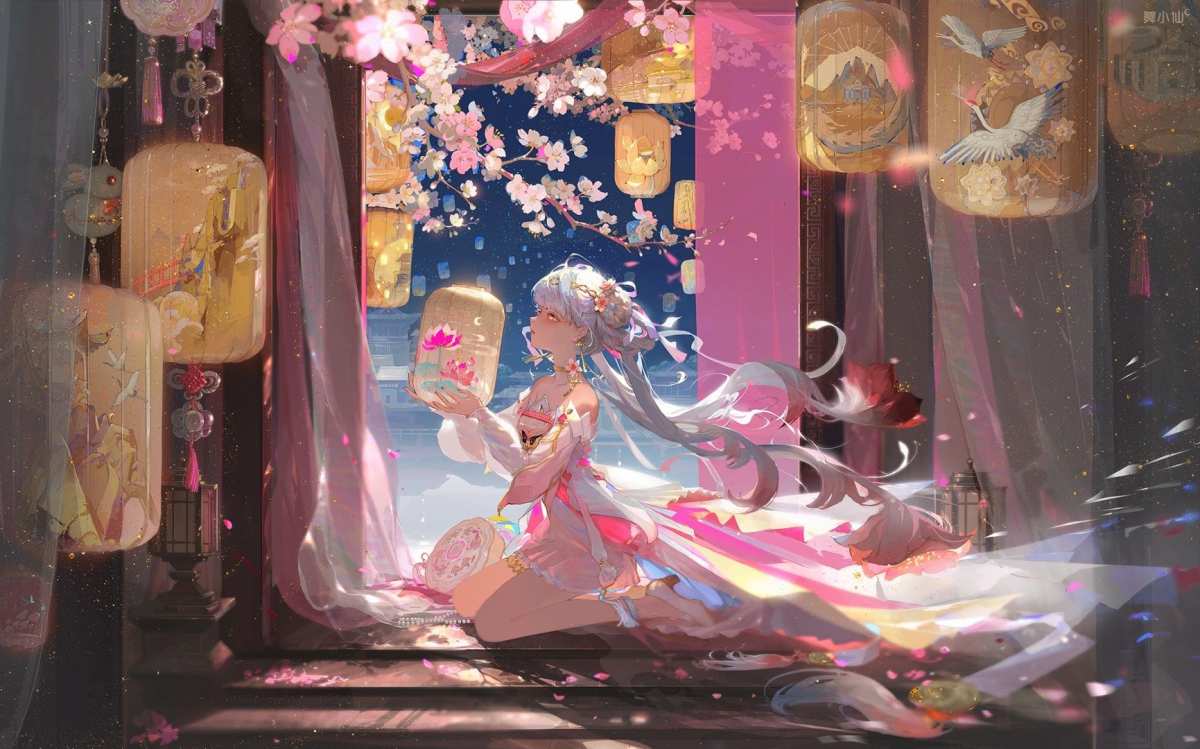 樱花夜梦