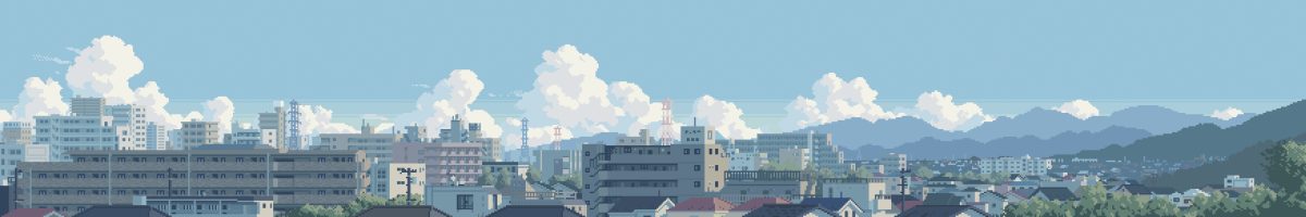 像素城市风光