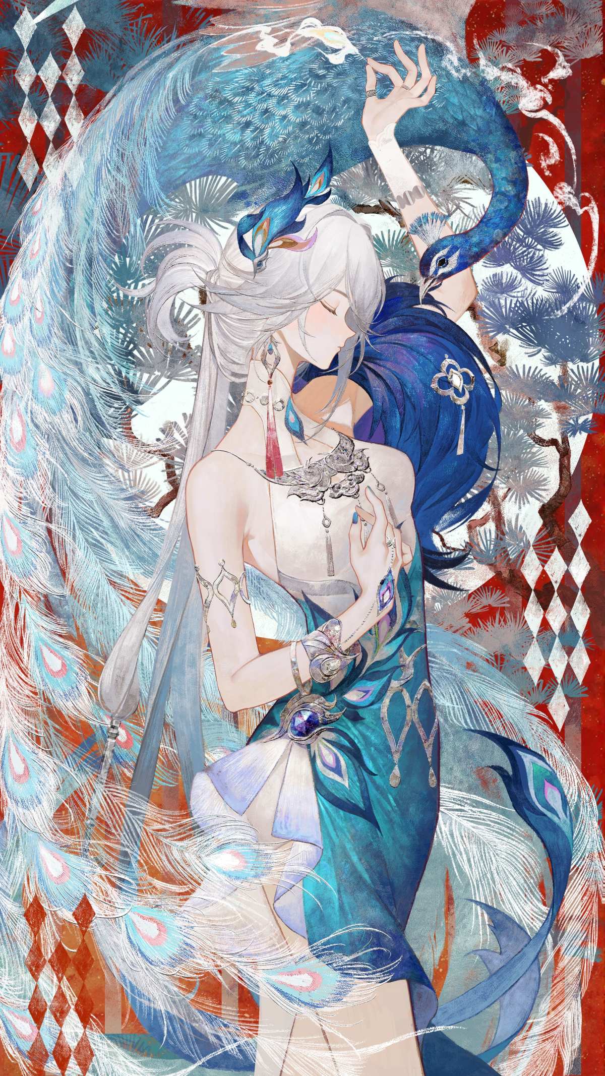 星穹铁道 白发孔雀女神