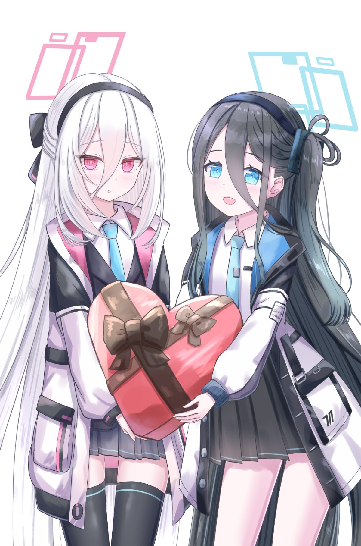 蓝Archive角色情人节主题
