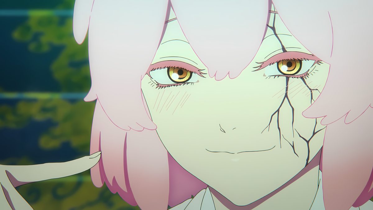 粉色长发动漫女孩