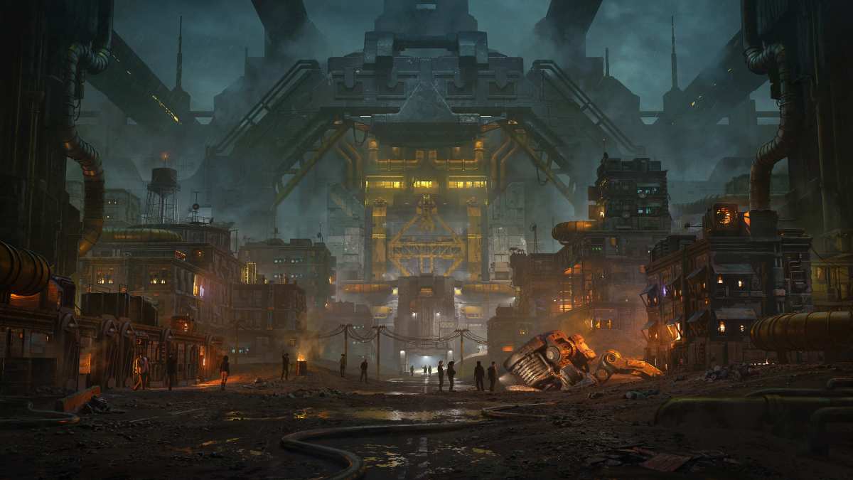未来都市工业风