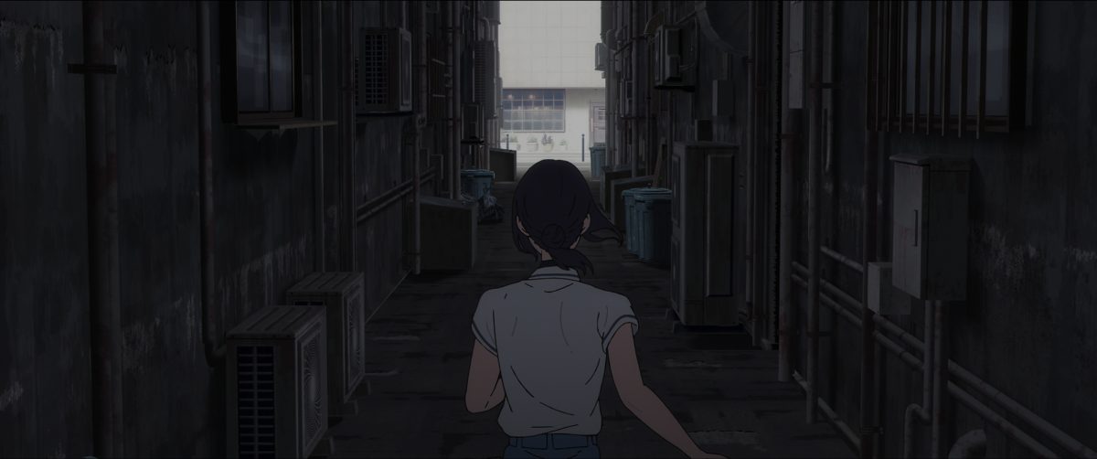 小巷中的奔跑