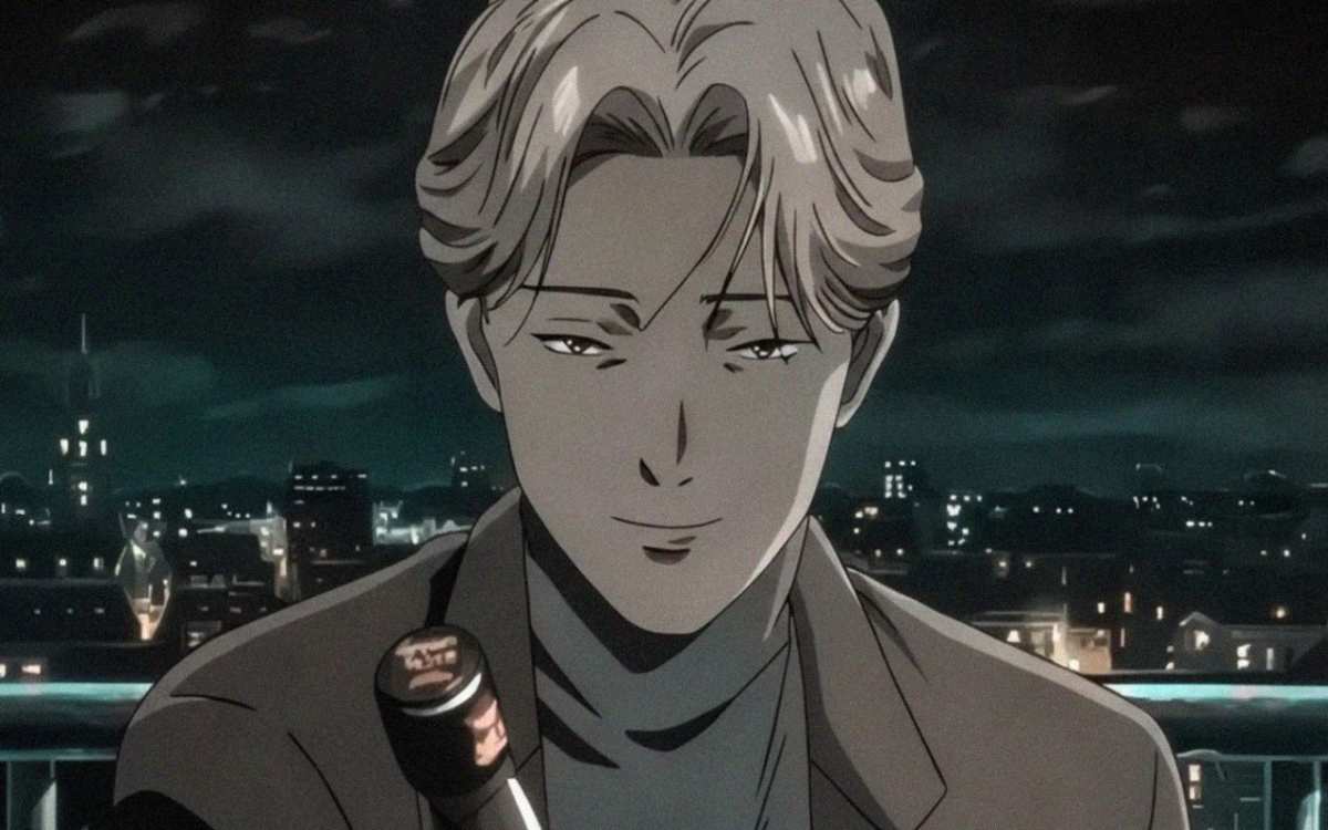 夜幕下的动漫男孩
