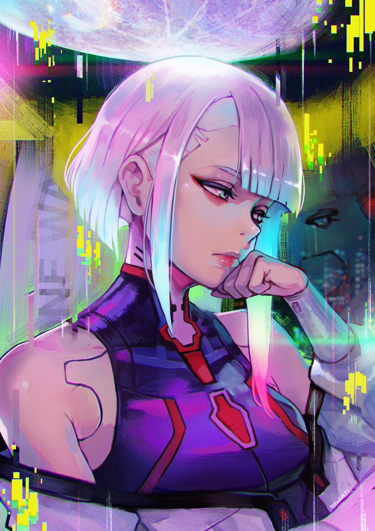 赛博朋克少女