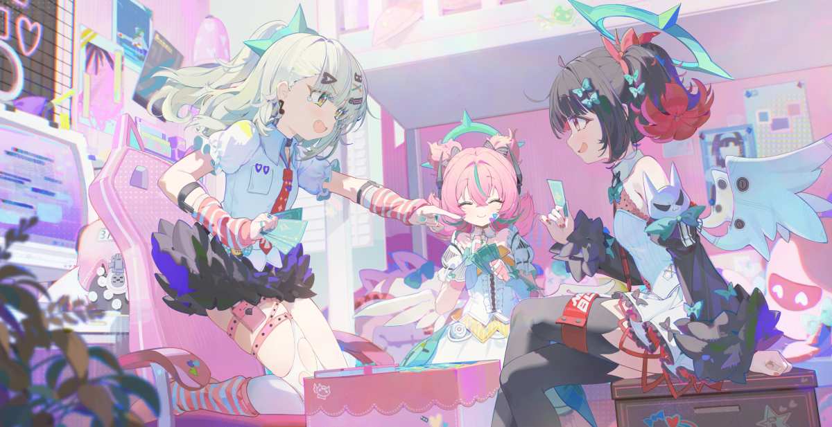 二次元少女桌面壁纸