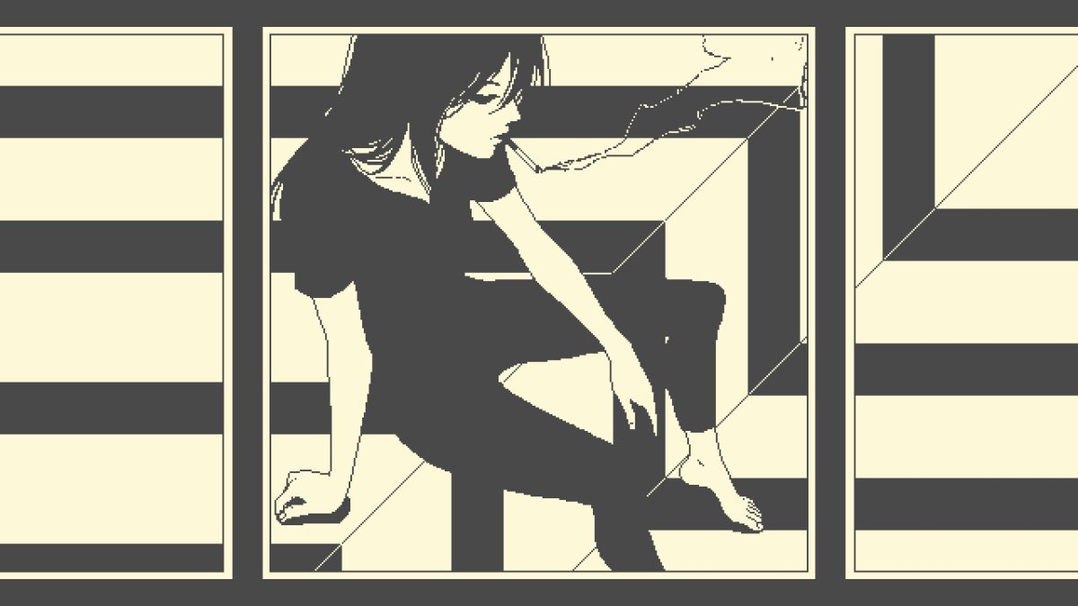 简约风插画女孩