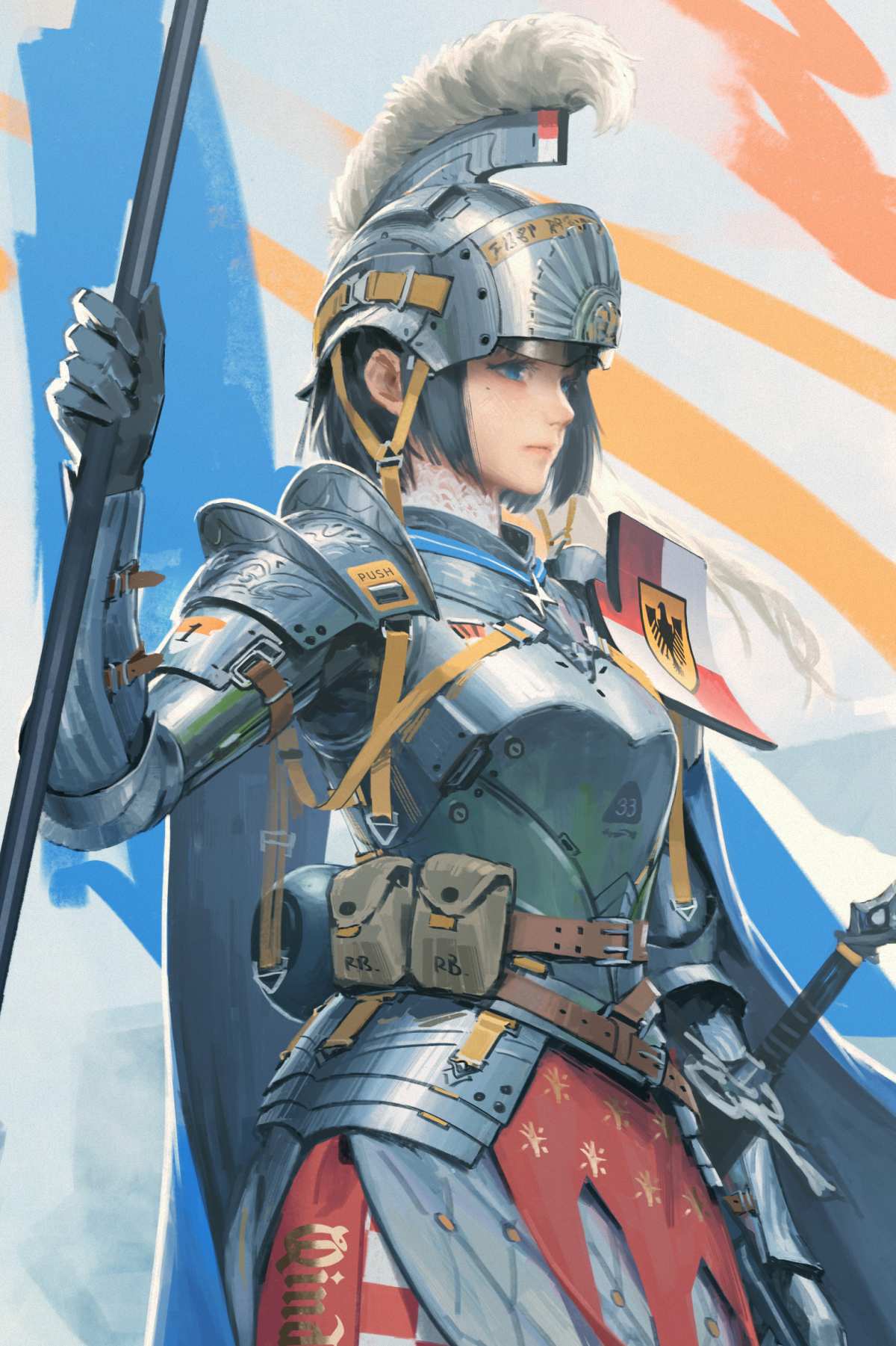 银色骑士