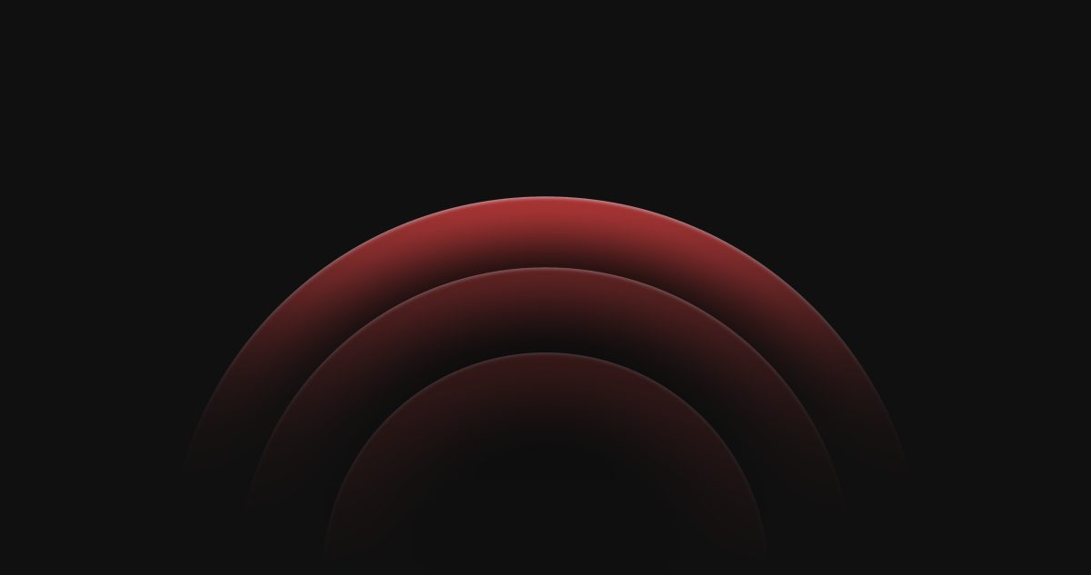 暗黑红弧线壁纸