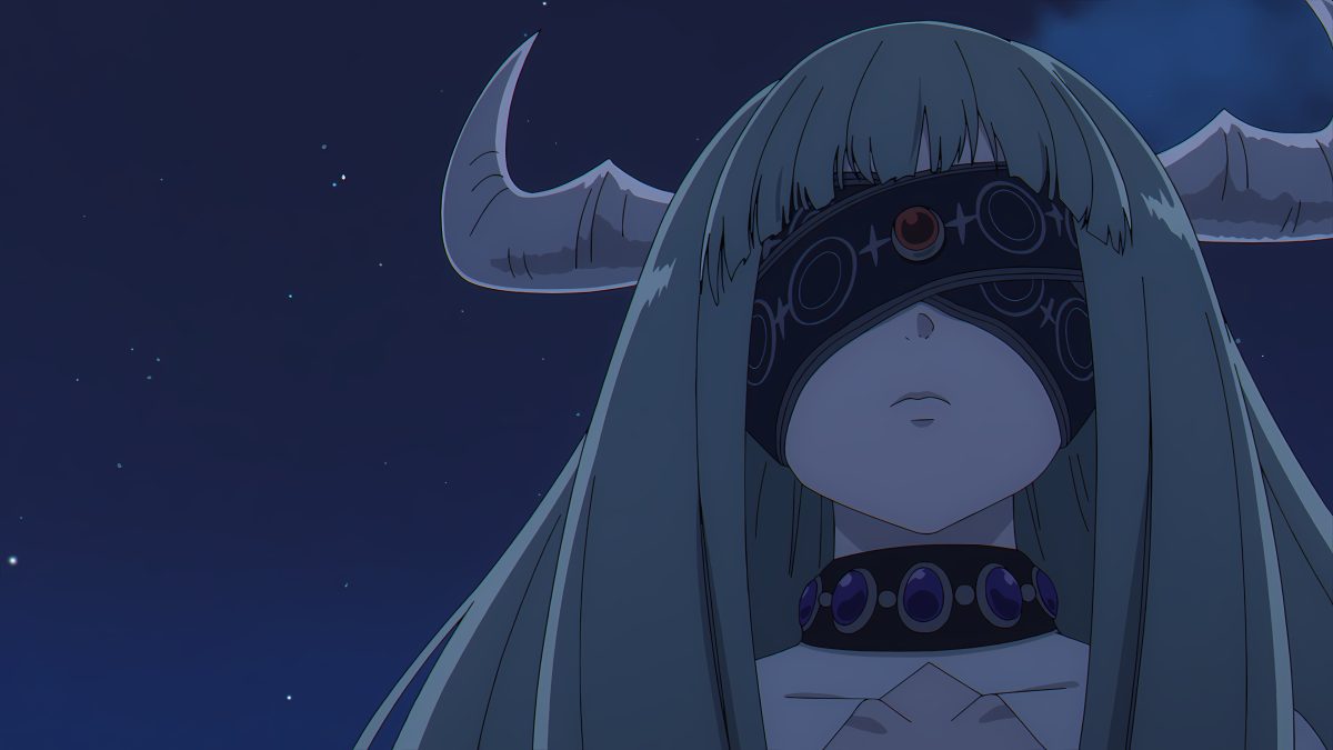 绿色长发恶魔少女