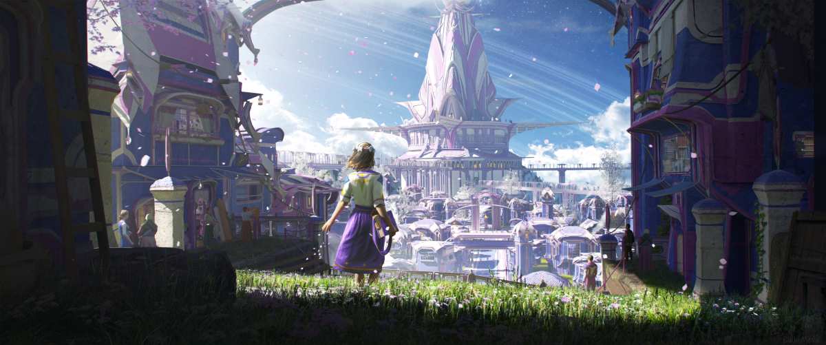 梦幻都市风景