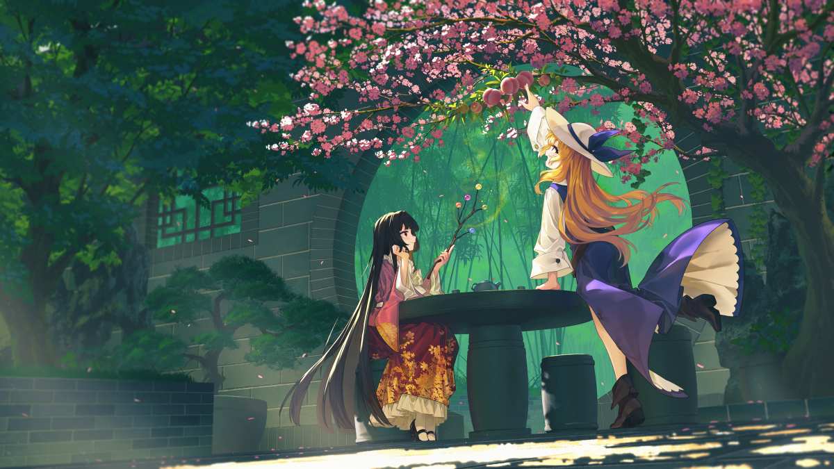 樱花树下