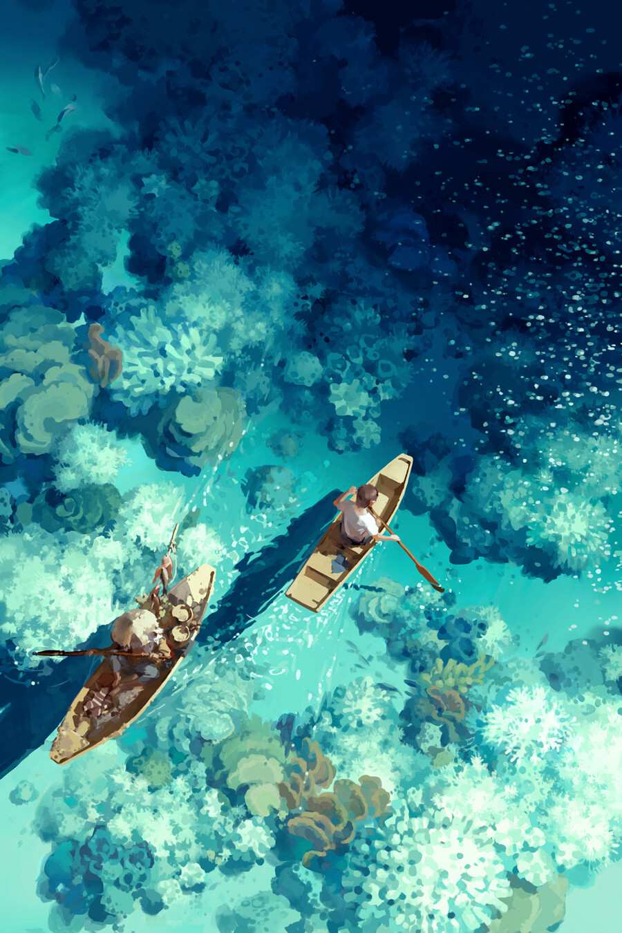 海底划船