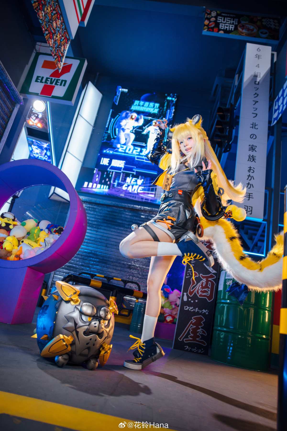 二次元角色cosplay壁纸