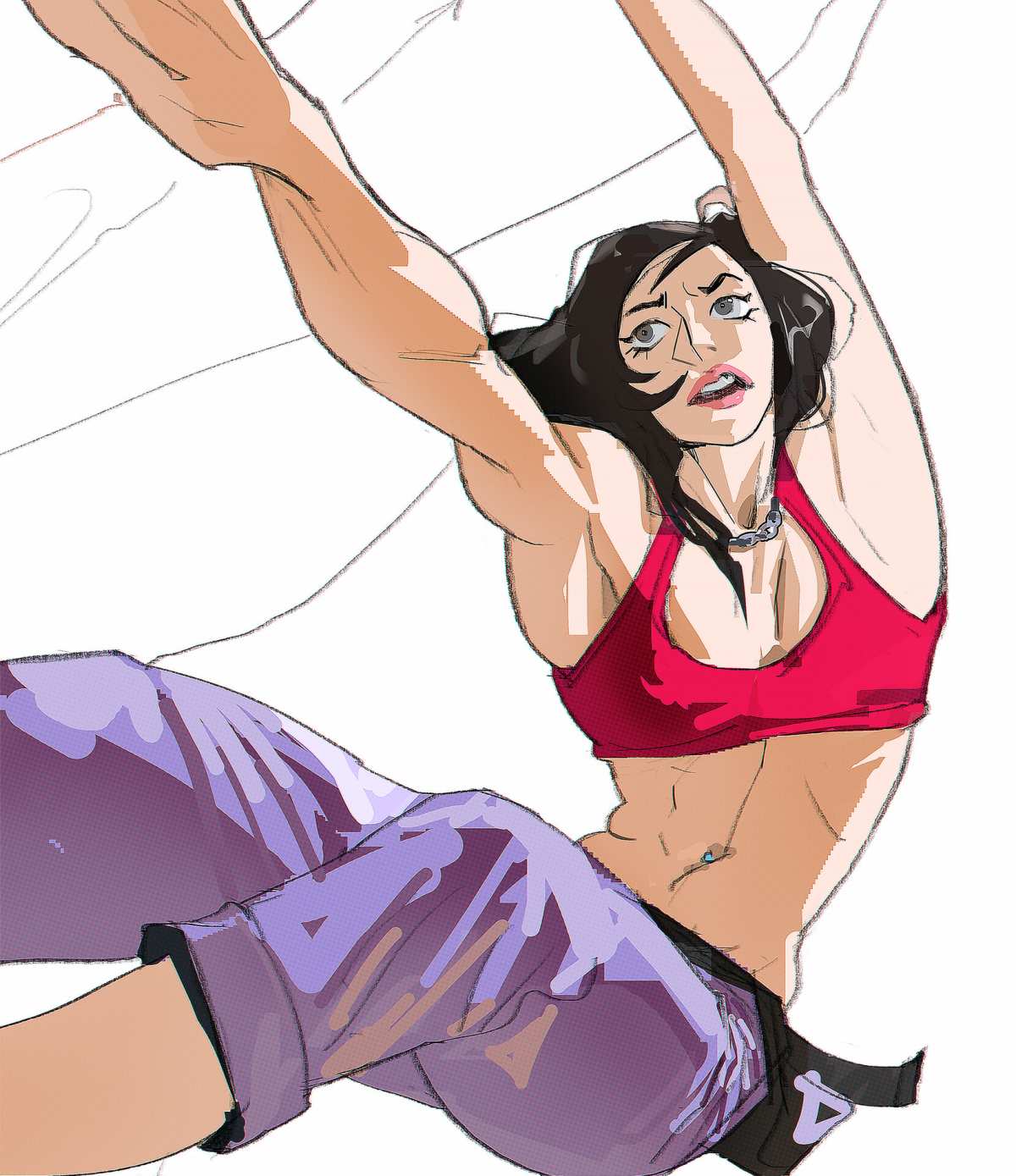 活力运动女生