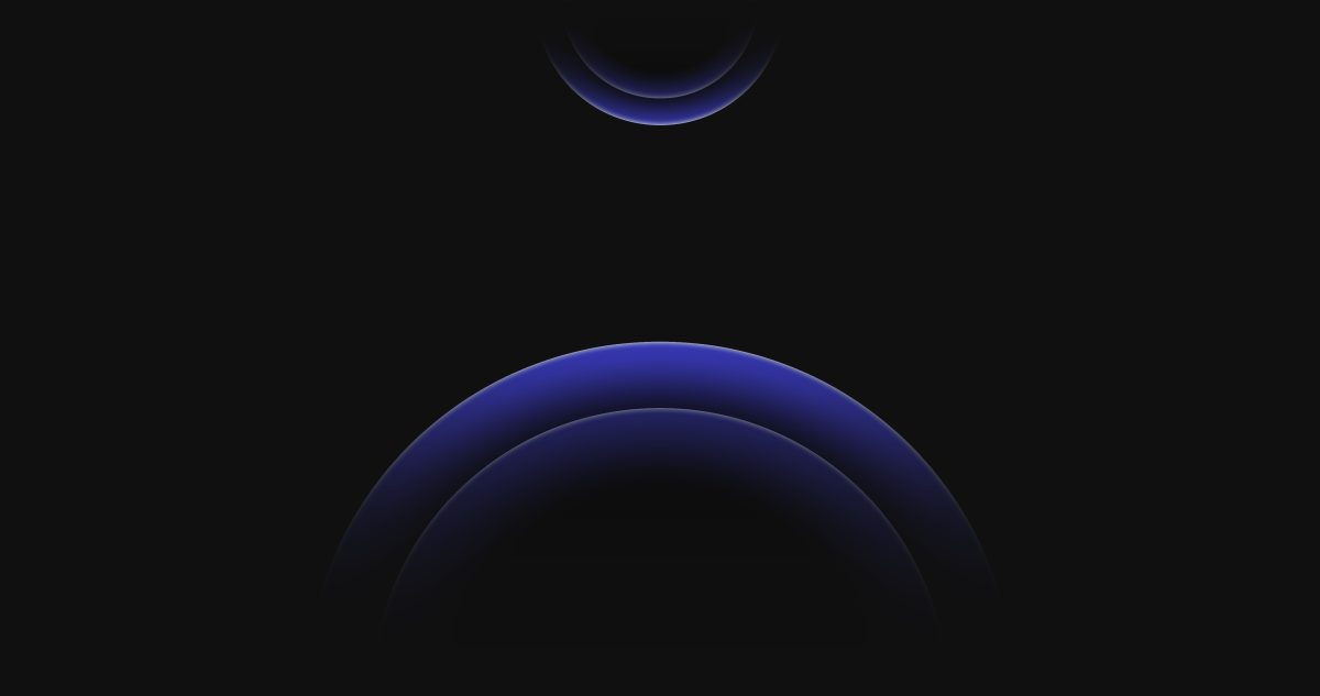 深蓝渐变简约背景