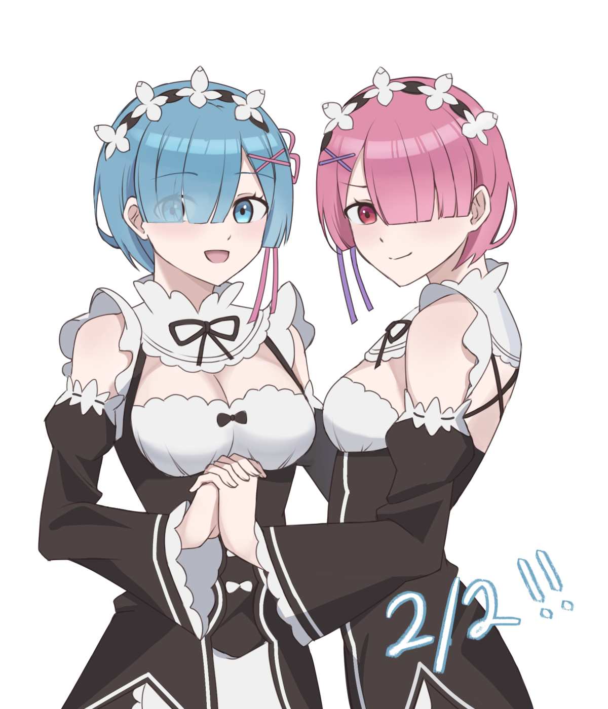 双马尾女仆姐妹
