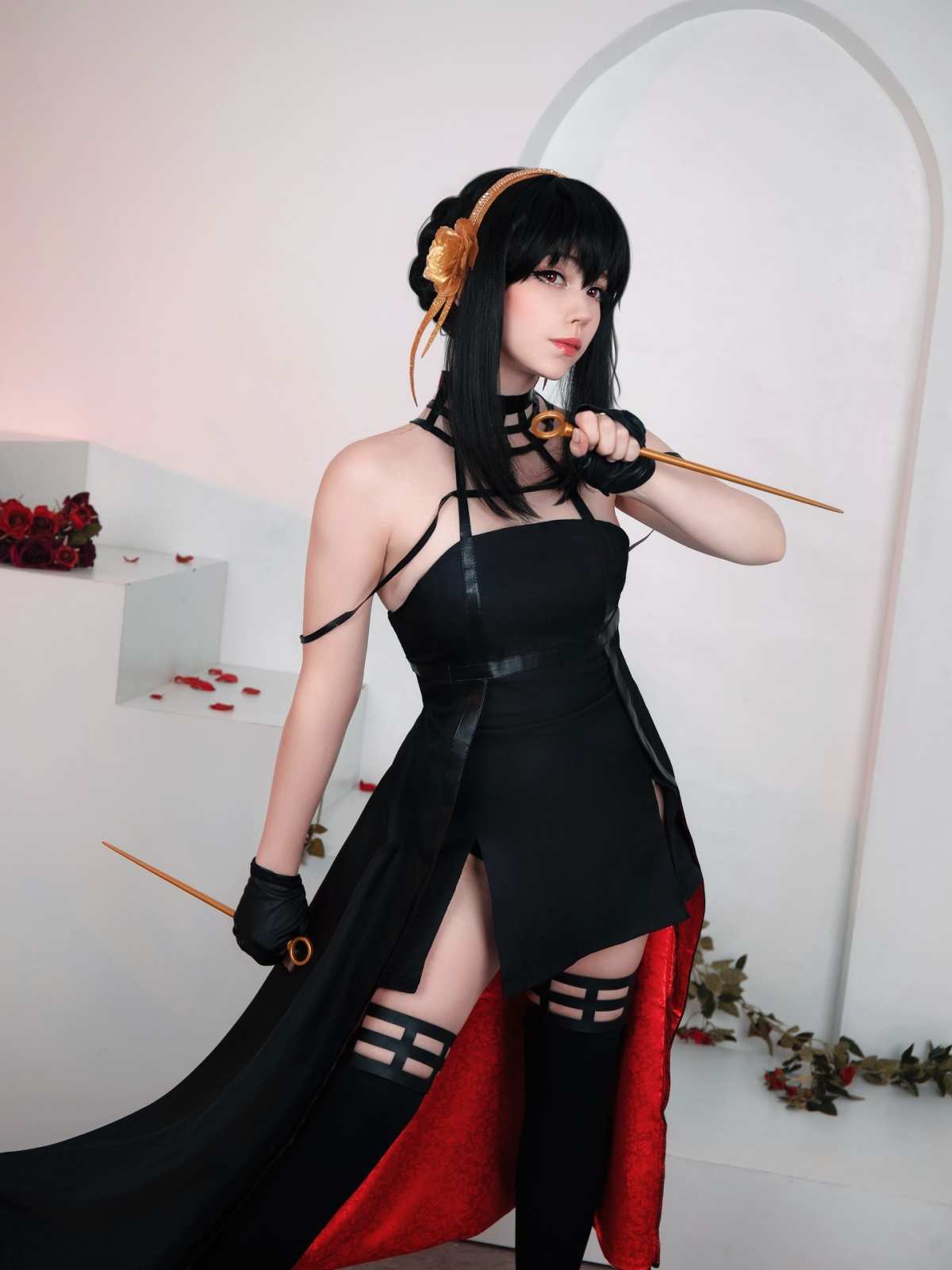 黑发女战士动态壁纸