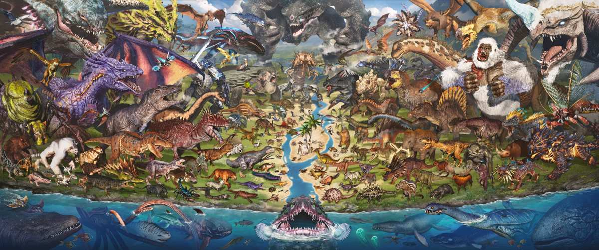 恐龙与奇幻生物大集合