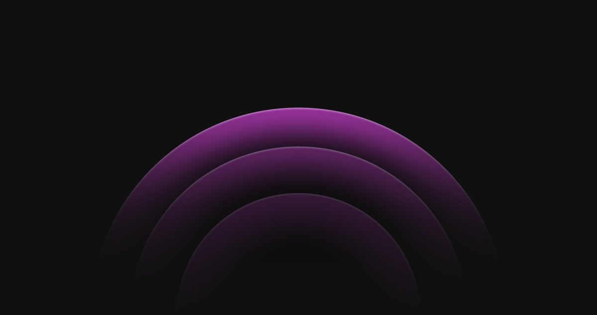 暗黑霓虹渐变弧形壁纸