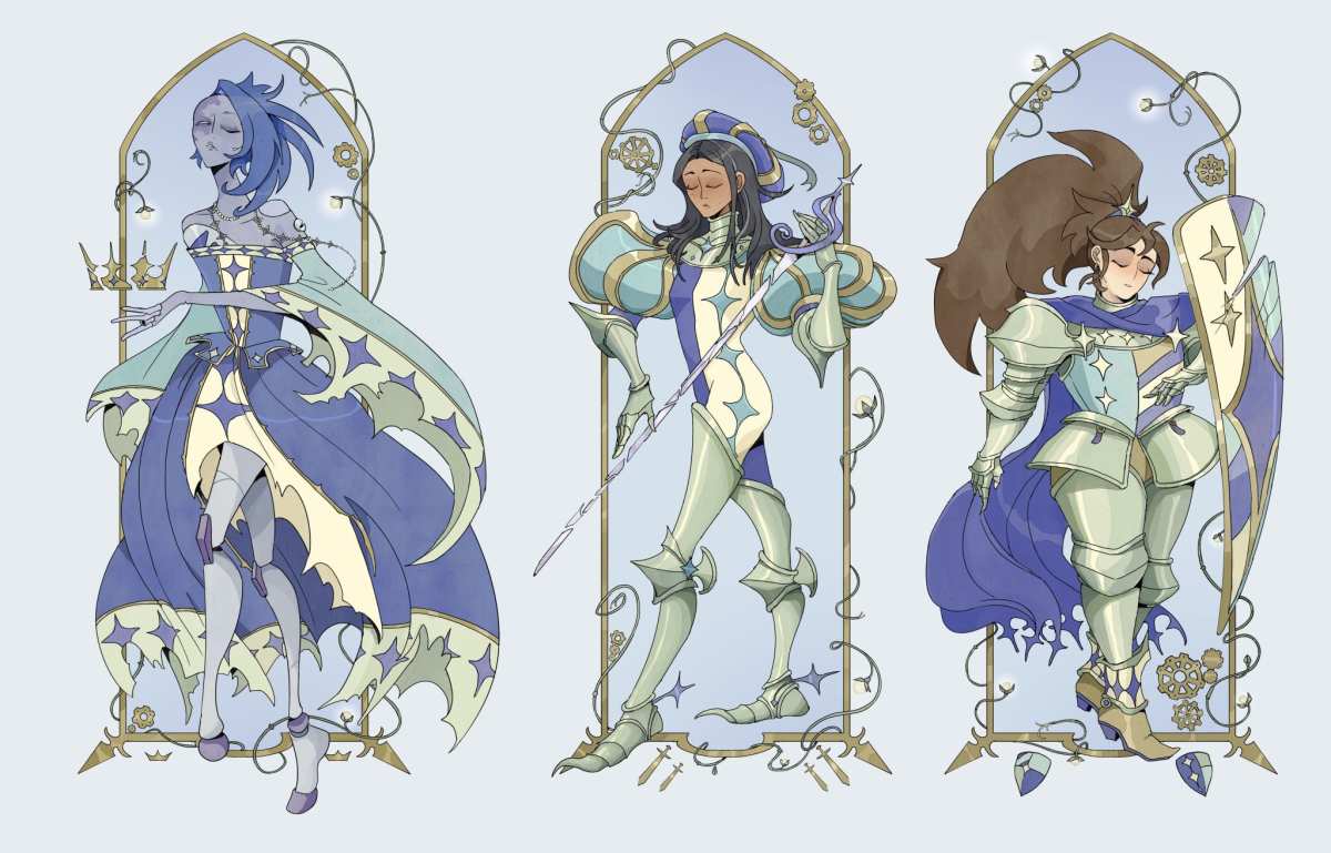 骑士三女神