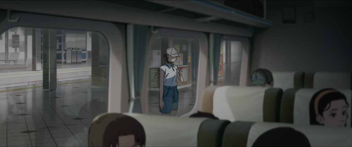 车厢内景动画壁纸